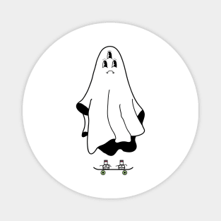 Skate Ghost Magnet